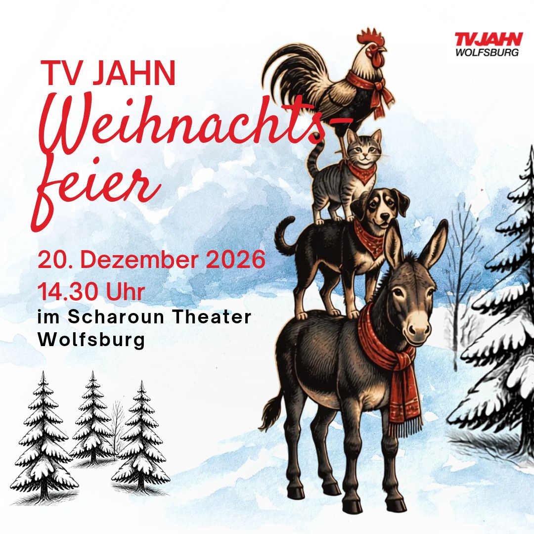 Die Bremerstadtmusikanten laden zur Weihnachtsfeier ein.