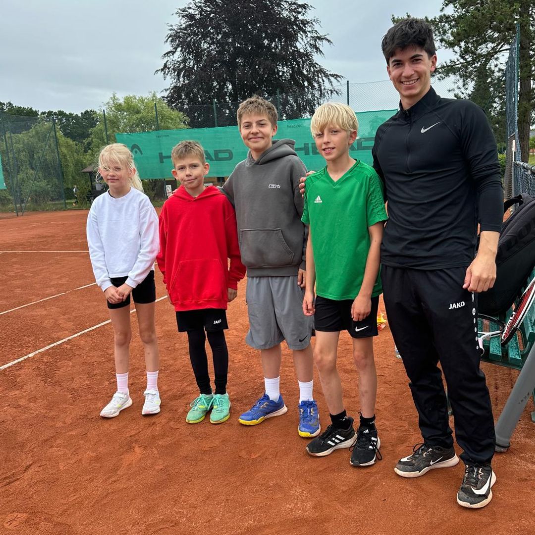 Trainingsteam des Tenniscamps