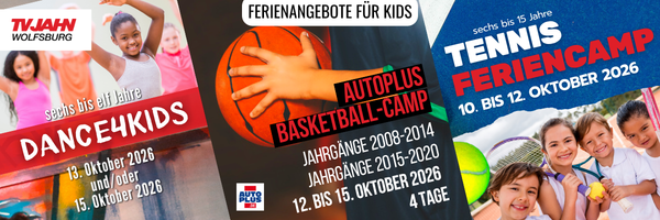 Unsere sportartbezogenen Ferienangebote für Kinder