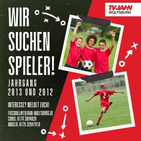 Wir suchen Nachwuchstalente!