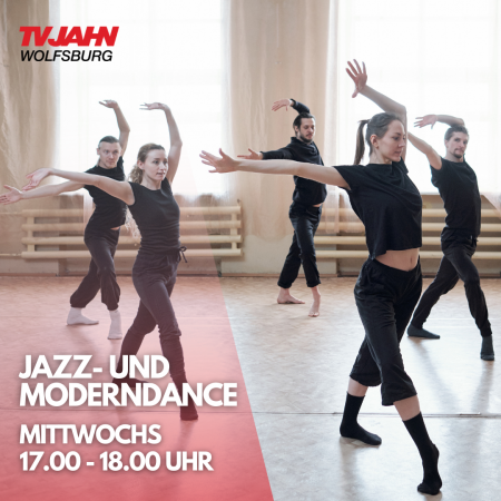 Neues Angebot: Jazz- und Moderndance!