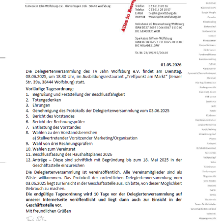 Delegiertenversammlung
