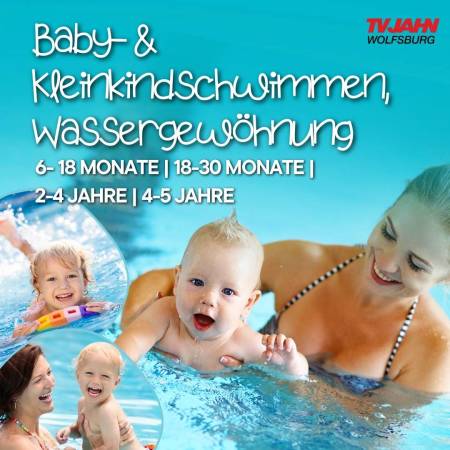 Baby- und Kleinkindschwimmkurse - Wassergewöhnung